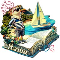Магнит II Чайка на книге Крым, Ялта 34387 34387 - фото 96634