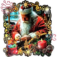 Магнит II Дед Мороз "Тепла и уюта" Великий Устюг 34501 34501 - фото 96813