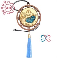 Подвеска в авто с апатитом с кисточками Ольхон, Иркутск, Байкал 34544 34544 - фото 96904 Подвеска в авто с апатитом с кисточками Ольхон, Иркутск, Байкал 34544 34544 - фото 96904