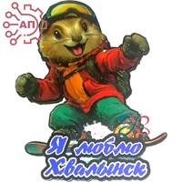 Магнит I Сурок Байбак сноубордист Хвалынск 34566 34566 - фото 96988