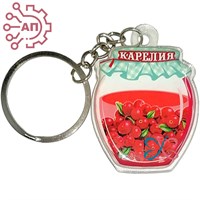 Брелок со смолой Баночка варенья вид 1 Карелия 34589 34589