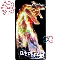 Магнит II со смолой серии "Сияние" Горнолыжники вид 4 Шерегеш 34630 34630