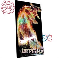 Магнит II со смолой серии "Сияние" Горнолыжники вид 4 Шерегеш 34630 34630