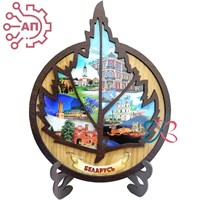 Панно "Рамка с листом березы" Беларусь 34641 34641