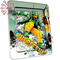 Магнит III с закрытой фурнитурой Сноубордист Шерегеш 34649 34649