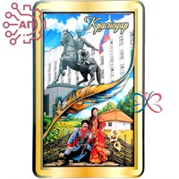 Панно Прямоугольник с пером Коллаж Краснодар 34684 34684