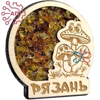 Магнит с минералами Грибы Рязань 34718 34718