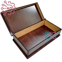 Шкатулка-купюрница со смолой Лотосы Калмыкия 34742 34742