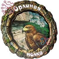 Магнит II Кора с орлом Гуамское ущелье, Краснодарский край 34774 34774