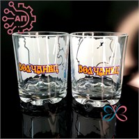 Набор стаканов стекло низкие 250мл. 2 шт. Находка, Волчанец 34802 34802