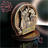 Статуэтка из гипса Пара с орлом Дагестан 34838 34838