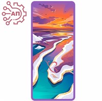 Ручки шариковые печать с лаком в ассортименте Баскунчак 34851 34851