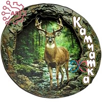 Магнит II Кора с оленем Камчатка 34867 34867
