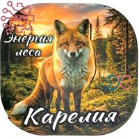 Магнит II серии "Богатая Россия" Лиса Карелия 34871 34871
