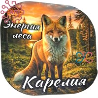 Магнит II серии "Богатая Россия" Лиса Карелия 34871 34871