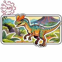 Ручки шариковые печать с лаком в ассортименте Динозавры Свирск 34889 34889