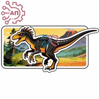 Ручки шариковые печать с лаком в ассортименте Динозавры Свирск 34889 34889