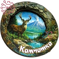 Магнит II Кора с оленем Камчатка 34867 34867