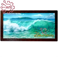 Шкатулка-купюрница со смолой 175 Пейзаж Ливадия, Находка, Волчанец 34894 34894