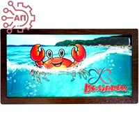 Шкатулка-купюрница со смолой 175 Пейзаж Ливадия, Находка, Волчанец 34894 34894