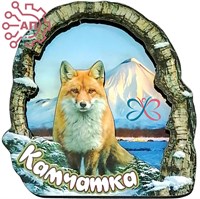 Магнит II Кора с лисой Камчатка 34895 34895