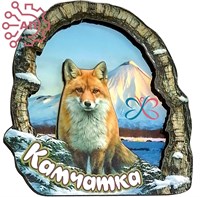 Магнит II Кора с лисой Камчатка 34895 34895