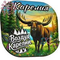 Магнит II серии "Богатая Россия" Лось Карелия 34873 34873