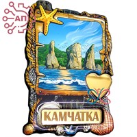 Магнит II со смолой и фурнитурой Рамка с сеткой Камчатка 34916 34916