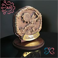 Статуэтка из гипса Шаман с бубном Хакасия, Красноярск 34962 34962
