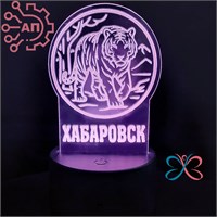 3D светильник - ночник печать с лаком Тигр Хабаровск 34986 34986
