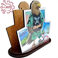 Салфетница цветная Орел Свирск, Иркутская область 34316 34316