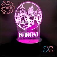 3D светильник - ночник печать с лаком Коллаж Волгоград 35056 35056