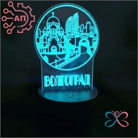 3D светильник - ночник печать с лаком Коллаж Волгоград 35056 35056