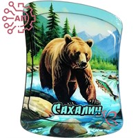 Магнит II со смолой Медведь Сахалин 35207 35207